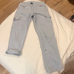 Kuhl Light Gray Cargo Pants sz 2